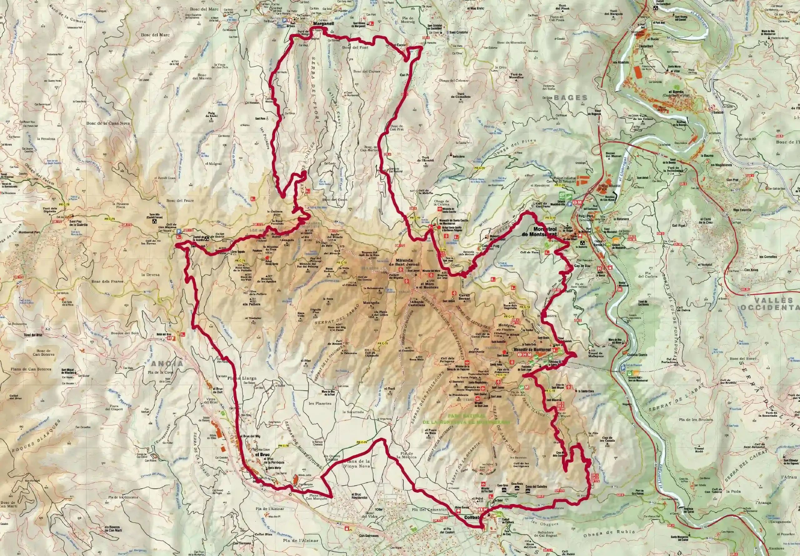 QR de l'itinerari